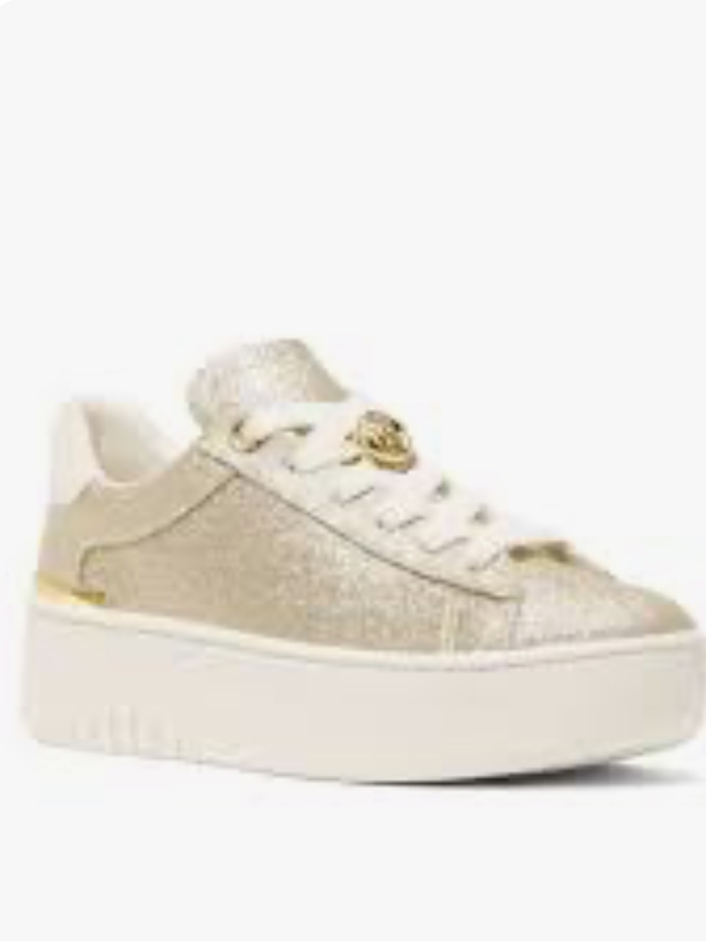 Michael Kors Women's Dottie Lace-Up Platform Sneakers